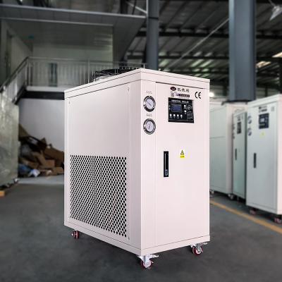 China Kaydeli Hotels 3HP Air Cooled Water Chiller With Stainless Steel Tank Evaporative 10kw Chiller Te koop