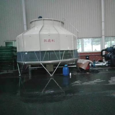 China 30ton Hotels China Industrial Factory FRP Water Cooling Tower Round for sale