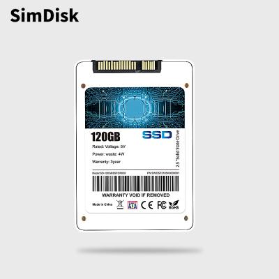 China Simdisk Solid State Drive SSD Hard Drive SSD sata 64GB 120GB 128GB 240GB 256GB 480GB 512GB 1TB 2TB SSD Simdisk for sale