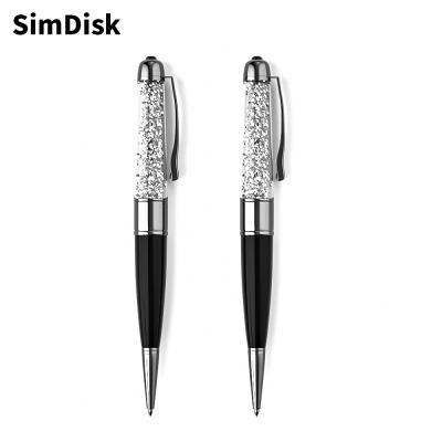 China Metall SimDisk Pen Shape Gift USB Flash Pen Drive 32GB 16GB 8GB 4GB 2GB 1GB 64GB Pendrive 128GB U Disk Mode Pendrive for sale