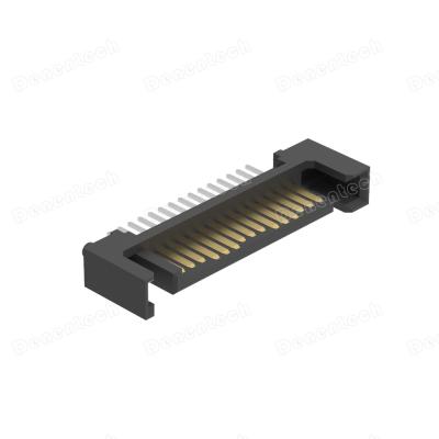 China Male Straight Type Connected Delentech SATA 15P 2.5mm DIP Connector for sale