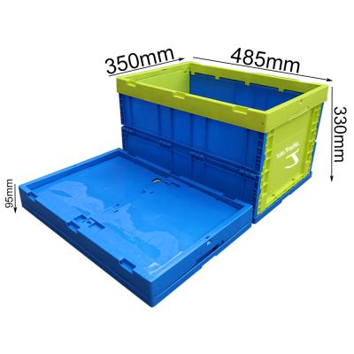 China Collapsible JOIN Collapsible Storage Box Plastic Collapsible Collapsible Container Storage Box Crate for sale