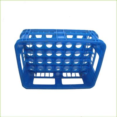 China Recyclable JOIN Vented Stackable Glass Plastic Crate Milk Wine Beverage Beer Crate For Beverage for sale