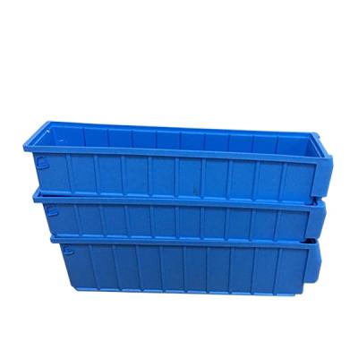 China Binsplastic Industrial Stackable Plastic Shelf Bin Parts Warehouse Storage Barrel Storage Viable Plastic Shelf Bins Plastic Screw Box for sale