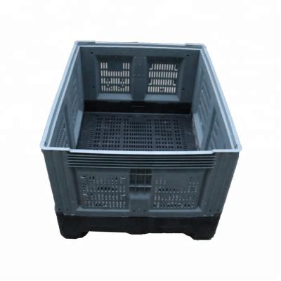 China Recyclable JOIN 100% Virgin PE Vented Plastic Walls Pallet Crates for sale