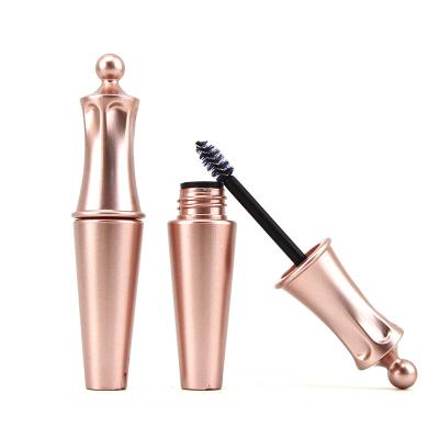 China High Quality Custom Frosted Eco-Friendly Crown Make Up Rose Gold Empty Mascara Tube 8ml Wholesale for sale