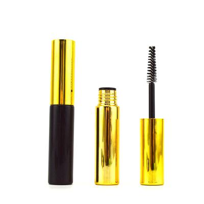 China High Quality ACP Lashes Extension Magic Wand Serum Tube Container Shiny Gold Eyelashes Empty Eyeliner Tube Containers 3ML for sale