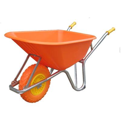 China Cu Multipurpose TUFX 6. Pi Poly Tray Heavy Duty Wheelbarrow with Steel Frame for sale