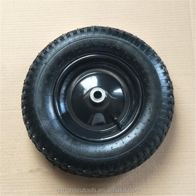 China Construction Tools Wheelbarrow Pneumatic Rubber Wheel for sale