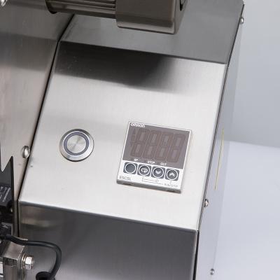 China CE Semi Automatic Table Top Food Manual Tray Sealing Packing Machine Sealer Makers for sale