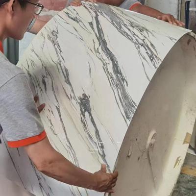 China Modern Wholesale price Natural marble 1mm ultra-thin marble for sale