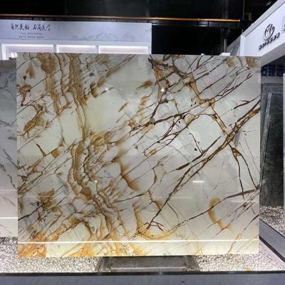 China Modern Translucent Customizable Size Pattern 1mm Ultra-thin Marble for sale