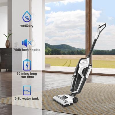 China Hotel 22.9V DC Motor DC Motor Brushless Vacuum Cleaner Upright Recharging Power Handy Cyclone Vacuum Cleaner for sale