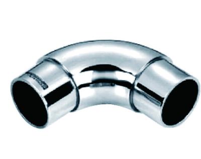 China Chinese Easy Install Stainless Steel Pipe 90 Degree Elbow For Handrail for sale