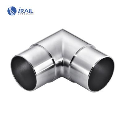 China Chinese Easy Install 90 Degree Steel Elbow Fitting For Top Railing for sale