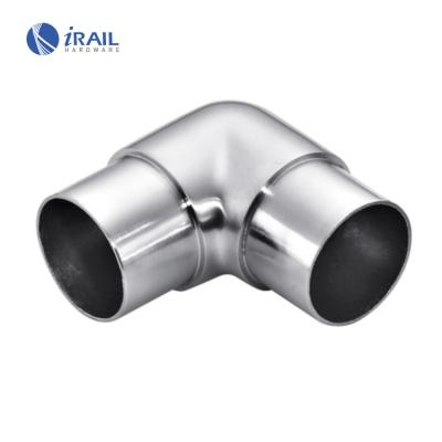 China Modern hot sale cheap pipe fitting elbow 90 degree connector to connect railing to corner for sale