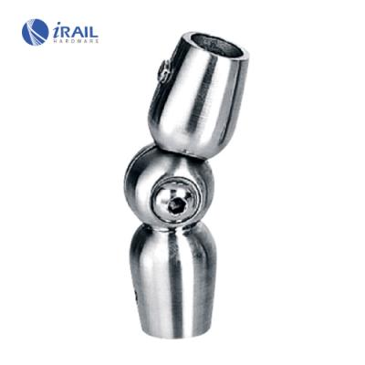 China Chinese hot sale stainless steel 12 pin adjustable fence connector for bar railing for sale