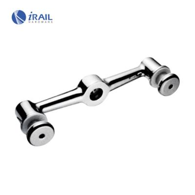 China Chinese Stainless Steel Railing Clamp Glass Panel Clamp For Balcony Railing for sale