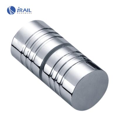 China Chinese High Quality Stainless Steel Double Sided Washeroom Bathroom Glass Door Lock Knob for sale