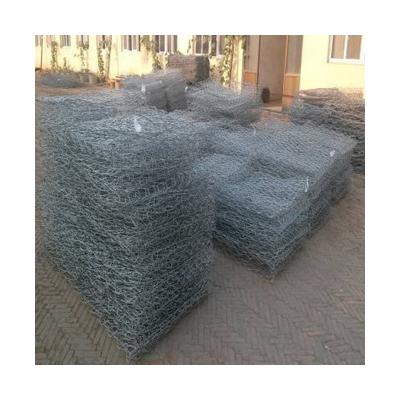 China Construction Wire Mesh Stone Hexagonal Basket Metal Braided Wire Mesh Used For Loading Stone Materials For River Flood Control And Reinforcement for sale