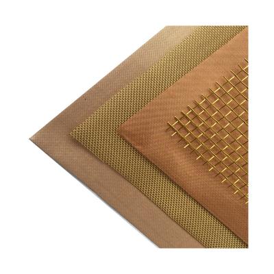 China Professional Pure Fine Copper Weave Filter Manufacture 0.015-3.0mm Wire Mesh for sale