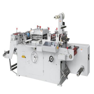 China Factory Automatic Label Sticker Die Cutting Machine With Sheet Cutter for sale