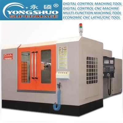 China 450*450mm Horizontal CNC Machining Center Exchange Workbench Horizontal CNC Lathe for sale