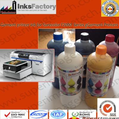 China Epson Surecolor F2000 Ultrachrome Dg Inks T-Shirt Inks for sale