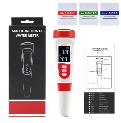 China Factory Price Pen Type Portable Digital Big Screen 0-14 pH Meter For Water Testing PH009 for sale