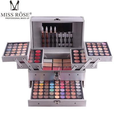 China Hot-selling MISS YOUNG BIG makeup eyeshadow palette makeup kit with aluminum cosmetic box eyeshadow case sets MR072311 for sale