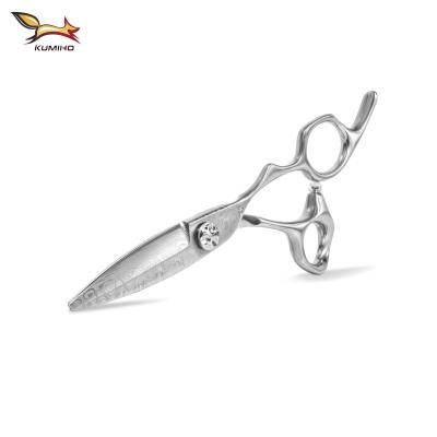 China 2019 New Arrival DMSG-60 Damascus Style Hair Scissors 6inch Chinese High Grade 440c Sliding Scissors Cutting zu verkaufen