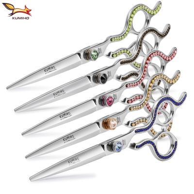 중국 Cutting Scissors XZB-70 2019 New Arrival XZB-75 7.5inch High Level Hair Cutting Scissors Pet Grooming Scissors 7inch Stainless 판매용