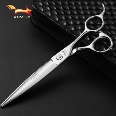 China Cutting Scissors BDL-70 2019 New Arrival 7 Inch Hair Scissors Double Blade Sharpened Slide Cutting Scissors Made Of Chinese 440c Customize Logo for sale