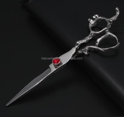 China 0410 Cutting Dragon Handel Hair Scissors 6inch for sale