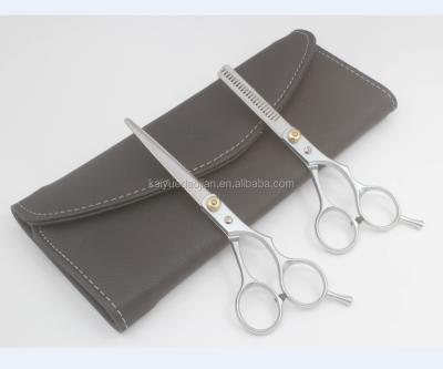 China Economical BVK 420 Stainless Steel Hair Scissors Cutting and Thinning Kit for sale