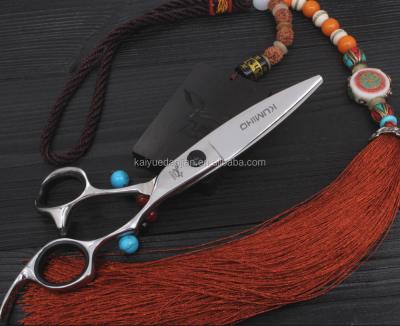 China Thinning Scissors 2098 Leaf Blade Hair Scissors Made 440C ofJapan for sale