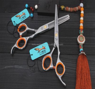 China Thinning Scissors KUMIHO F4-60 Hair Cutting Stainless Steel Barber Scissors for sale