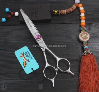 China Thinning Scissors KUMIHO SWJ-60 Hair Cutting Stainless Steel Barber Scissors for sale