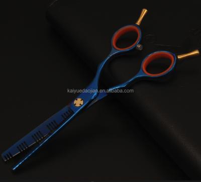 China Thinning Thinning Scissors Stainless Steel Shears With Two Sides Teeth for sale