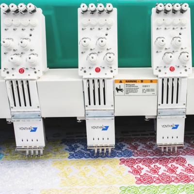 China Four mixed Flat Embroidery Machine combination series sewing machine with 4 heads Te koop