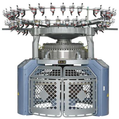 China Collar Knitting Machine 22~28 Gauge Automatic Electronic Jacquard YX-HS-CJ High Speed Single Jersey GROZ Beckert-germany YONTHIN for sale