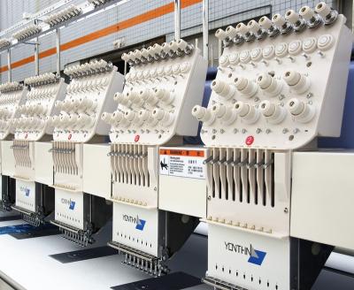 China same like tajima 15 head computer embroidery machine with cheap price in india flat computerized embroidery machine for sale