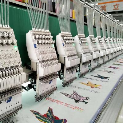 중국 Yonthin high speed Computer Embroidery Machines 68 heads price for curtain and lace in garment t-shirt 판매용