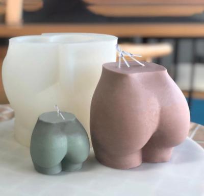 China Sniffed 2021 New Female Body Shaped Candle Female Body Butt Butt Candles for sale