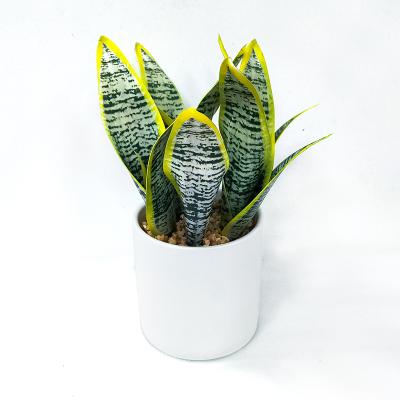 China Wholesale cheap artificial Sansevieria plants high quality and trees simulated sansevieria plant for deco for sale