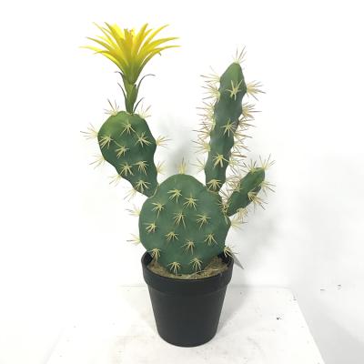 China High Quality High Simulation Artificial Cactus Plants Home Decorative Artificial Cactus Flower for sale