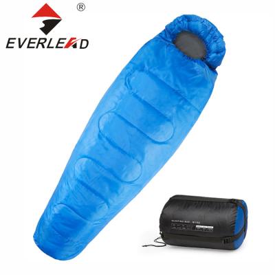 China LIGHT WEIGHT with COMPRESSION BAG PORTABLE cotton foot cavity light weight camping mom sleeping bags for sale