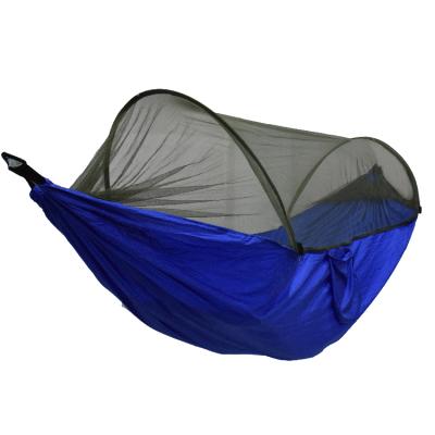 China Outdoor Furniture Custom Logo Hammock With Mosquito Net And Rain Fly for sale