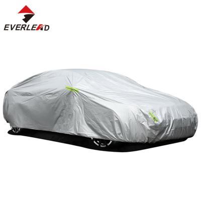 China Waterproof Custom Logo PVC Sun Protection Rain Dust Body Car Cover for sale