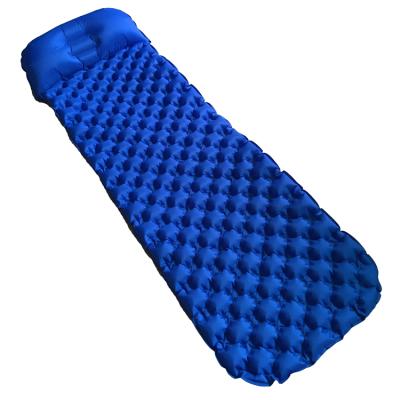 China Ripstop 20D nylon fabric with high end TPU coating. ultra light folding tpu sleep pad with pillow for sale